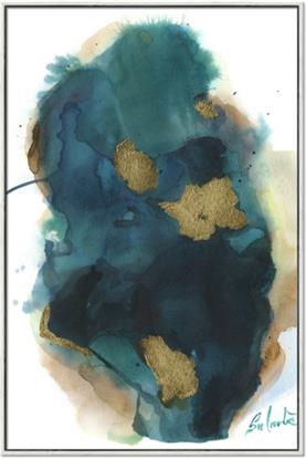 Picture of Blue & Gold Flow I