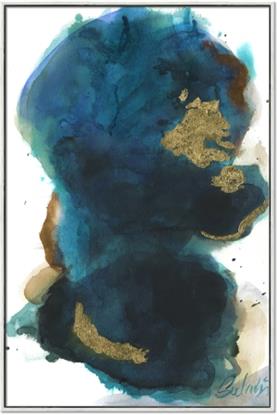 Picture of Blue & Gold Flow II