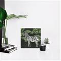 Picture of Zebra In The Jungle _GroupedProduct_Square_Canvas_