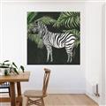 Picture of Zebra In The Jungle _GroupedProduct_Square_Canvas_