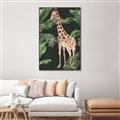 Picture of Giraffe In The Jungle _GroupedProduct_Rectangle_Portrait_Canvas_Framed_