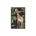Picture of Giraffe In The Jungle _GroupedProduct_Rectangle_Portrait_Canvas_Framed_