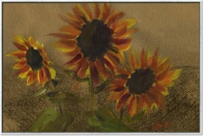 Picture of Sunflower In The Evening II