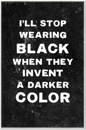 Picture of I'll Stop Wearing Black III