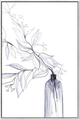 Picture of Flowering Tree Twigs I