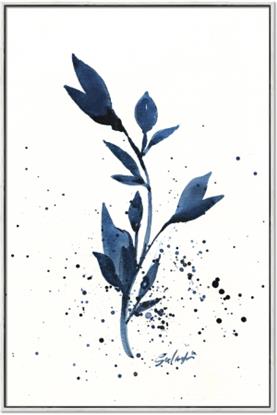 Picture of Blue Leaves III