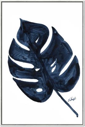 Picture of Blue Tropical Leaf I