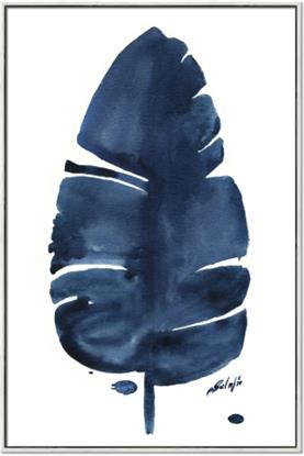 Picture of Blue Tropical Leaf II