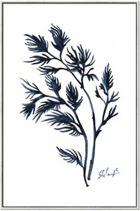 Picture of Blue Leaves IV