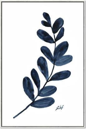 Picture of Blue Leaves VI