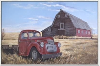 Picture of Red Wooden Barn
