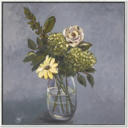 Picture of Drinking Glass With Flower