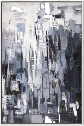 Picture of Abstract With Silver Foil