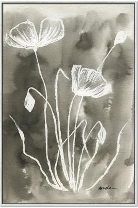 Picture of Brown & White Flower II