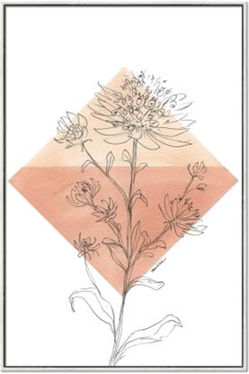 Picture of Peach Light Flower I