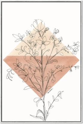 Picture of Peach Light Flower II