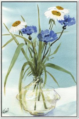 Picture of Street Flower In Bottle Water