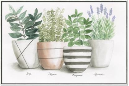 Picture of Pots With Flower I