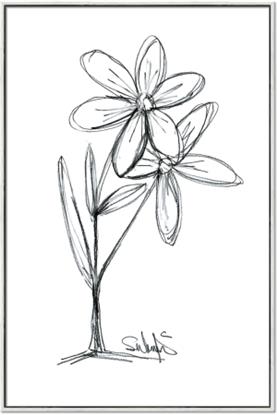 Picture of Single Flower III