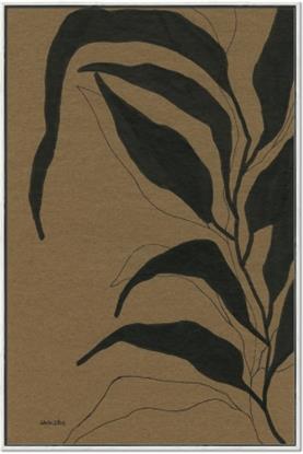 Picture of Silhouette Corn Leaves