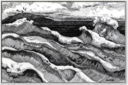 Picture of Seascape Sketch