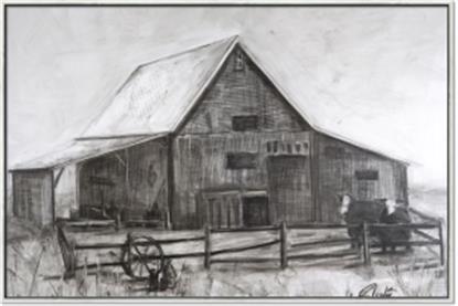 Picture of Gray Wooden Barn