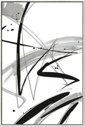 Picture of Black & Silver Lines