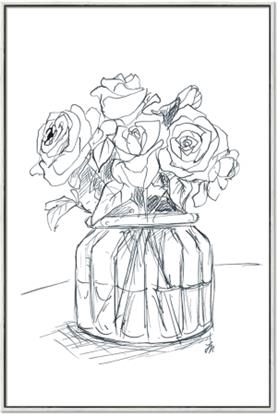 Picture of Drawing Flower V