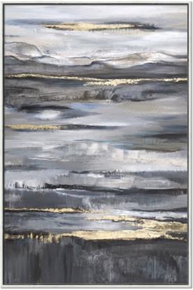 Picture of Black with gold line