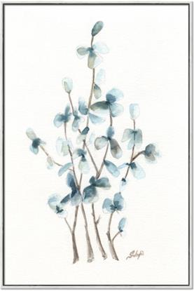 Picture of Blue Leaves I