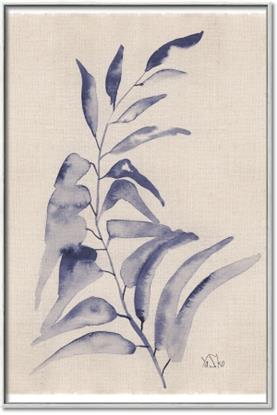 Picture of Blue Botanical II