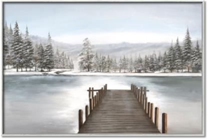 Picture of River After the Snowfall