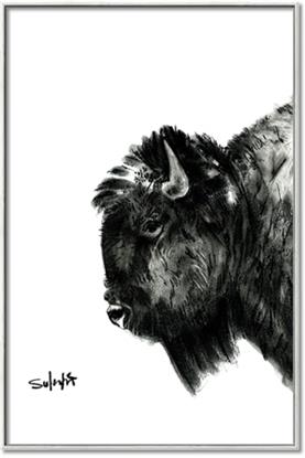 Picture of Sketched Bison