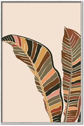 Picture of Color Block Leaves II