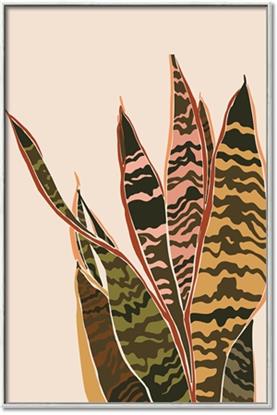 Picture of Color Block Leaves V