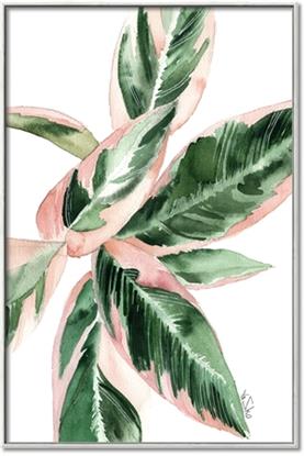 Picture of Pink and Green I