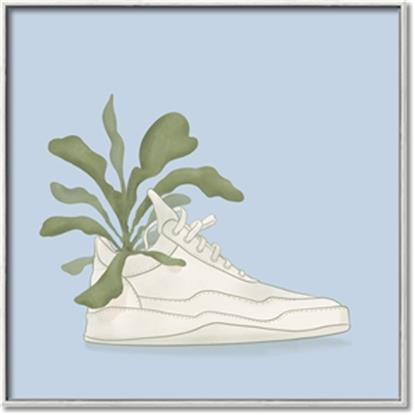Picture of Plant Shoe Blue II