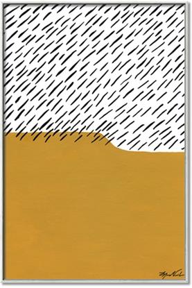 Picture of Mid Century Abstract Yellow