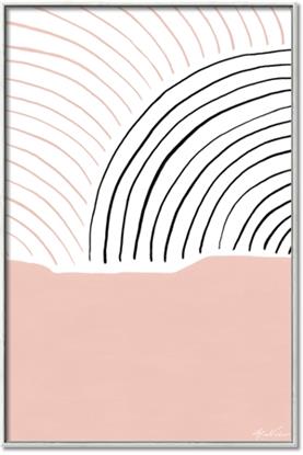 Picture of Mid Century Abstract Pink