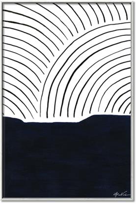 Picture of Mid Century Abstract Blue