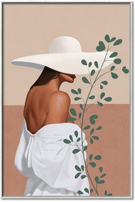 Picture of Side Fashion with Leaves