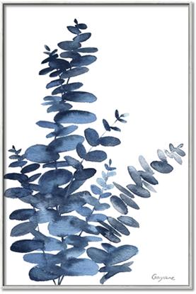 Picture of Navy Blue Eucalyptus I 