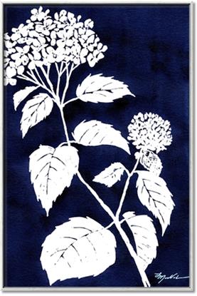 Picture of Flower on Blue II 