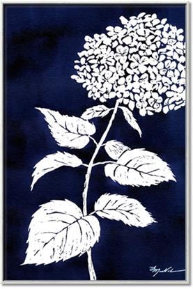 Picture of Flower on Blue I