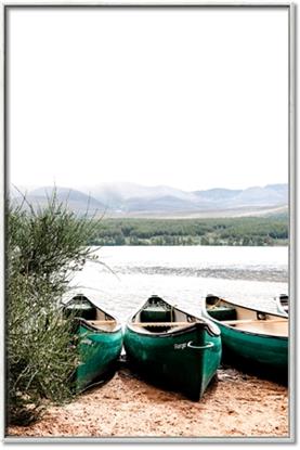 Picture of Beached Canoe