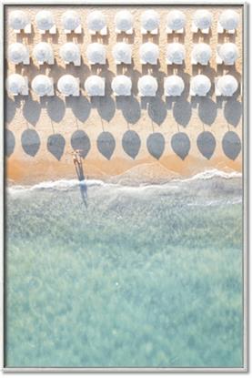 Picture of Amazing beach with Umbrellas