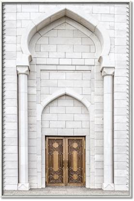 Picture of The door to the mosque