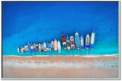 Picture of Boats in mediterranean sea