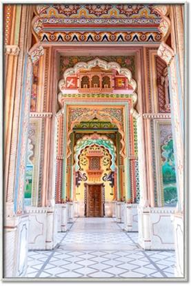 Picture of Multicoloured Hallway