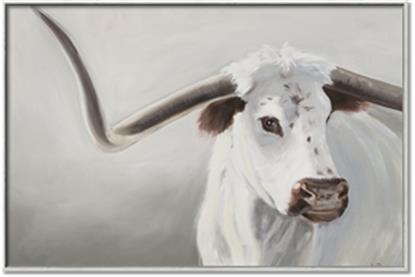Picture of Cow with Big Horn